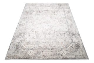 Dywan Valley Szary Ornamenty Vintage