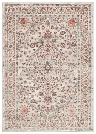 Dywan Retro Rudy Szary Orientalny Vintage