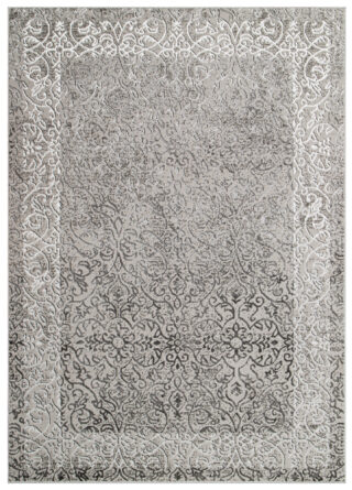 Dywan Ares Jasny Szary Ornamenty Vintage