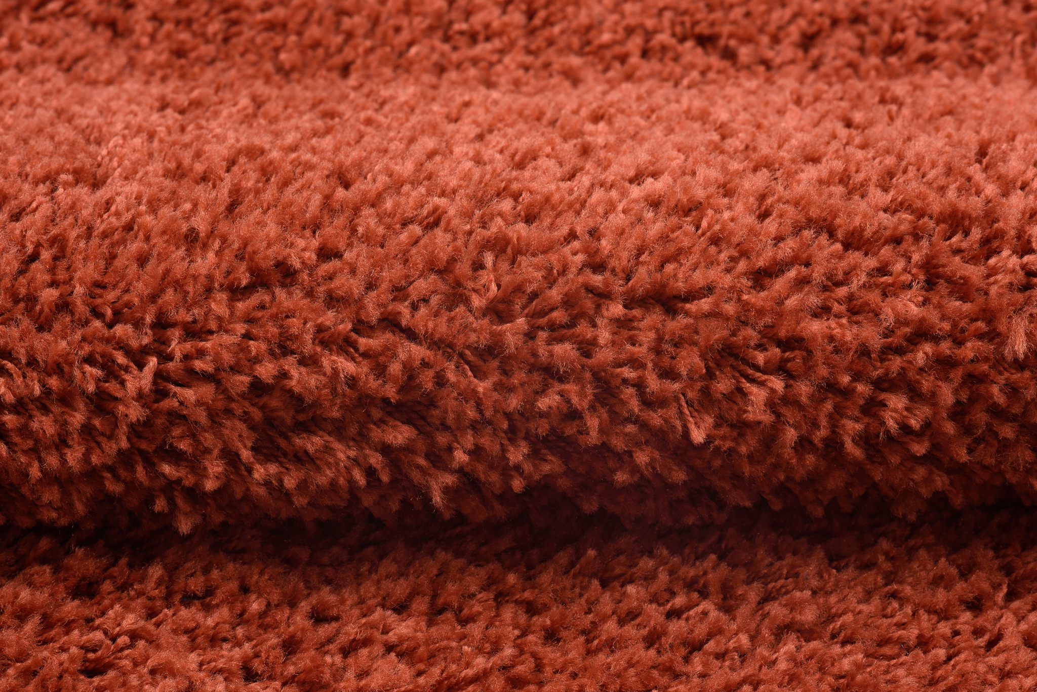 Dywan Essence Shaggy Jednokolorowy Terakota