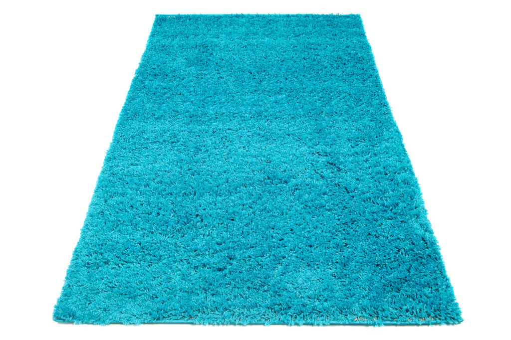 Dywan Essence Shaggy Jednokolorowy Turkusowy