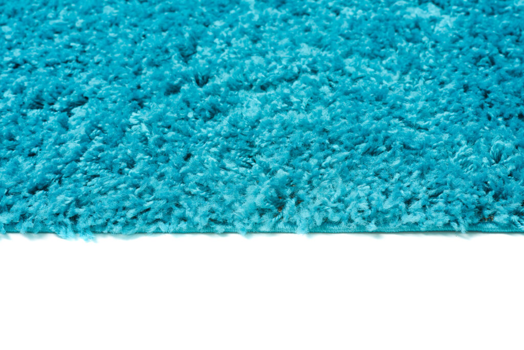 Dywan Essence Shaggy Jednokolorowy Turkusowy