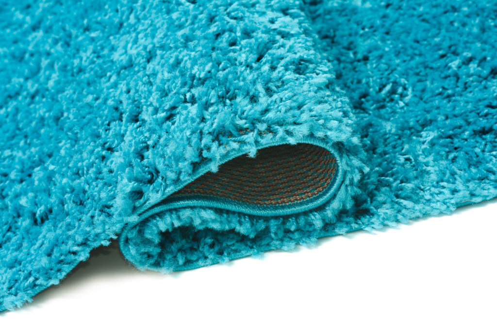 Dywan Essence Shaggy Jednokolorowy Turkusowy