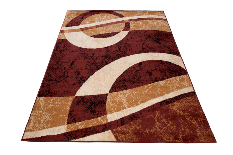 Dywan Dream Geometryczny Brązowy Beżowy Okręgi