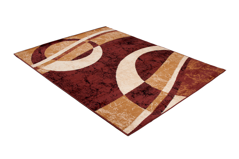 Dywan Dream Geometryczny Brązowy Beżowy Okręgi