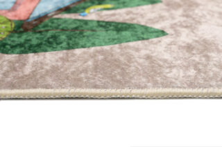 Dywan Emma Dziecięcy Kremowy Pastelowe Miasto