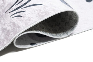 Dywan Emma Antypoślizgowy Do Prania Różowy Szary Pandy