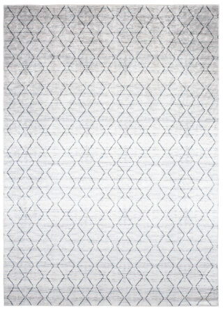 Dywan Toscana Geometryczny Szary Granatowe Zygzaki