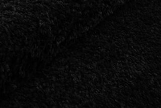 Dywan Essence Koło Shaggy Jednokolorowy Czarny