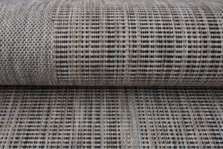 Dywan Melissa Szary Czarny Geometryczny Indoor Outdoor