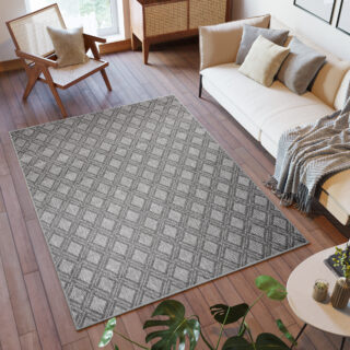 Dywan Zewnętrzny Capri Geometryczny Krata