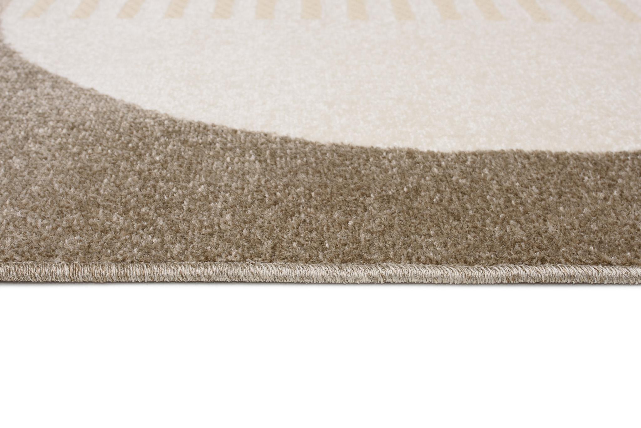 Dywan Zewnętrzny Patio Kremowy Brązowy