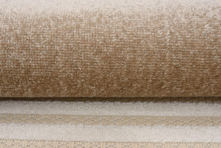 Dywan Zewnętrzny Patio Kremowy Brązowy