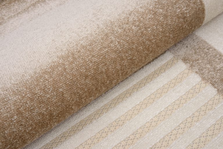 Dywan Zewnętrzny Patio Kremowy Brązowy