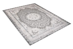 Dywan Hera Szary Beżowy Kremowy Klasyczny Efekt 3D