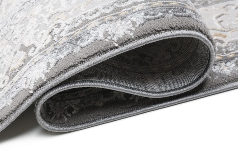 Dywan Hera Szary Beżowy Kremowy Klasyczny Efekt 3D