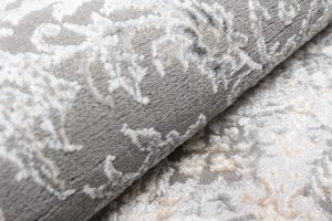 Dywan Hera Szary Beżowy Kremowy Klasyczny Efekt 3D