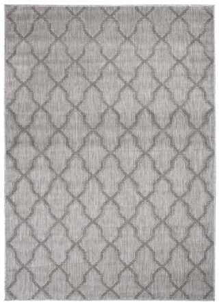Dywan Zewnętrzny Capri Szary Geometryczny