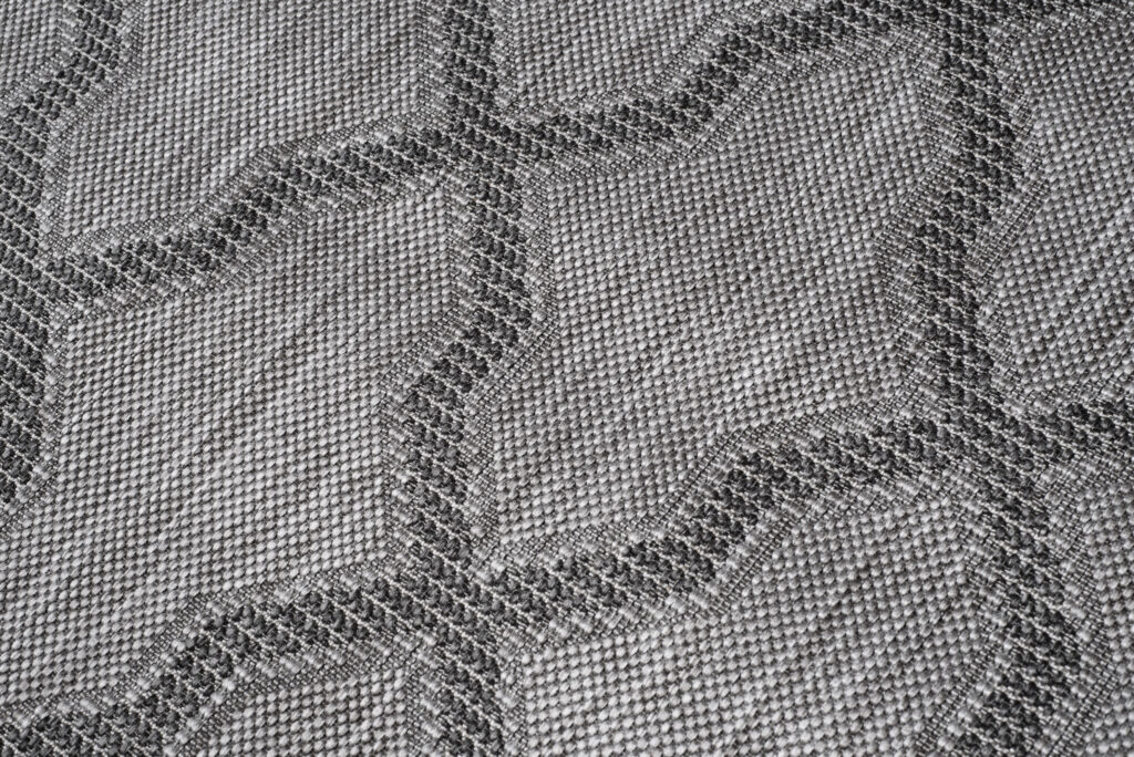 Dywan Zewnętrzny Capri Szary Geometryczny