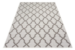 Dywan Zewnętrzny Capri Szary Trellis