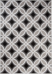 Dywan Maya Szary Geometryczny Mozaika