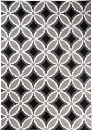 Dywan Maya Szary Geometryczny Mozaika