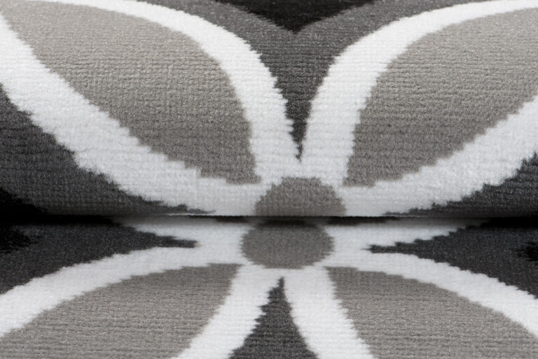 Dywan Maya Szary Geometryczny Mozaika