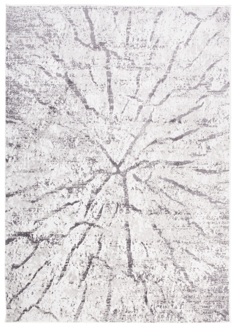 Dywan Sky Jasny Szary Nowoczesny Drewno