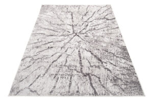 Dywan Sky Jasny Szary Nowoczesny Drewno