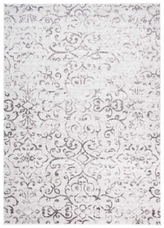 Dywan Sky Szary Vintage Kwiatowe Ornamenty