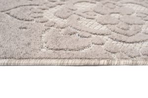 Dywan Zewnętrzny Patio Szary Ornamenty