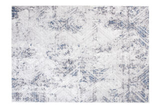 Dywan Sky Niebieski Kremowy Vintage Diamenty