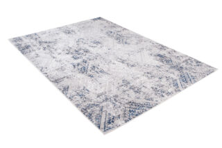 Dywan Sky Niebieski Kremowy Vintage Diamenty