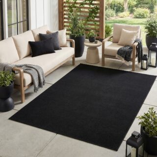 Dywan Mono Indoor Outdoor Czarny
