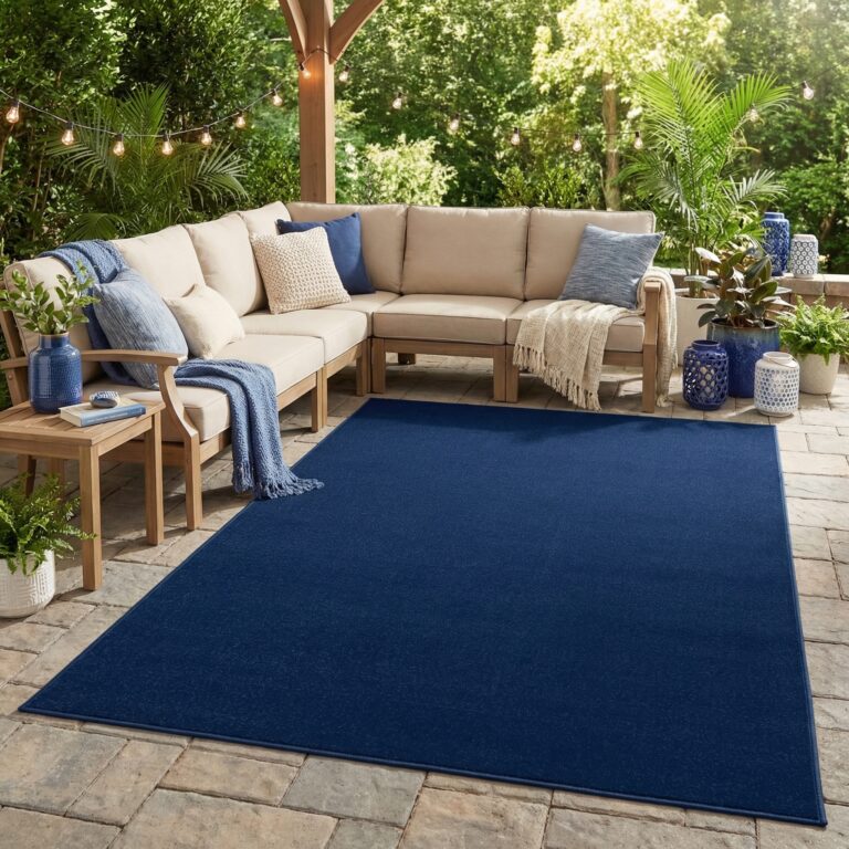 Dywan Mono Indoor Outdoor Granatowy