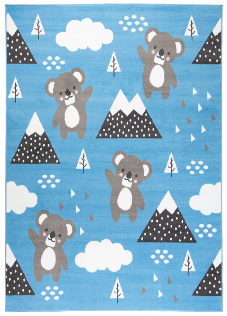 Dywan Dziecięcy Jolly Niebieski Misie Koala