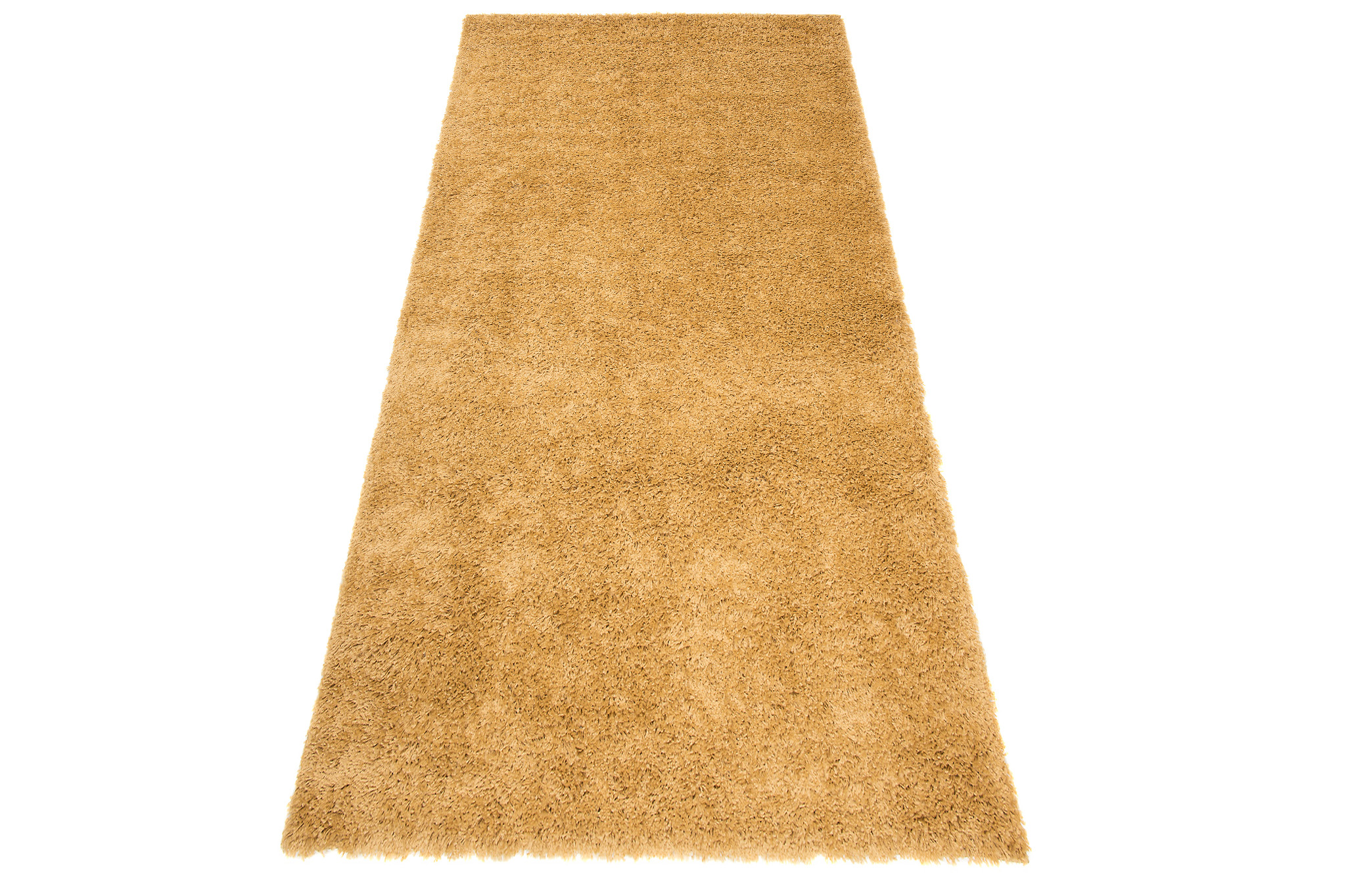 Chodnik Essence Shaggy Jednokolorowy Musztardowy