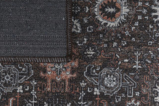 Dywan Ritz Brązowy Czarny Ornamenty