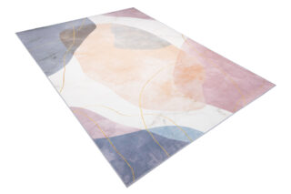 Dywan Flannel Wielokolorowy Abstrakcyjny