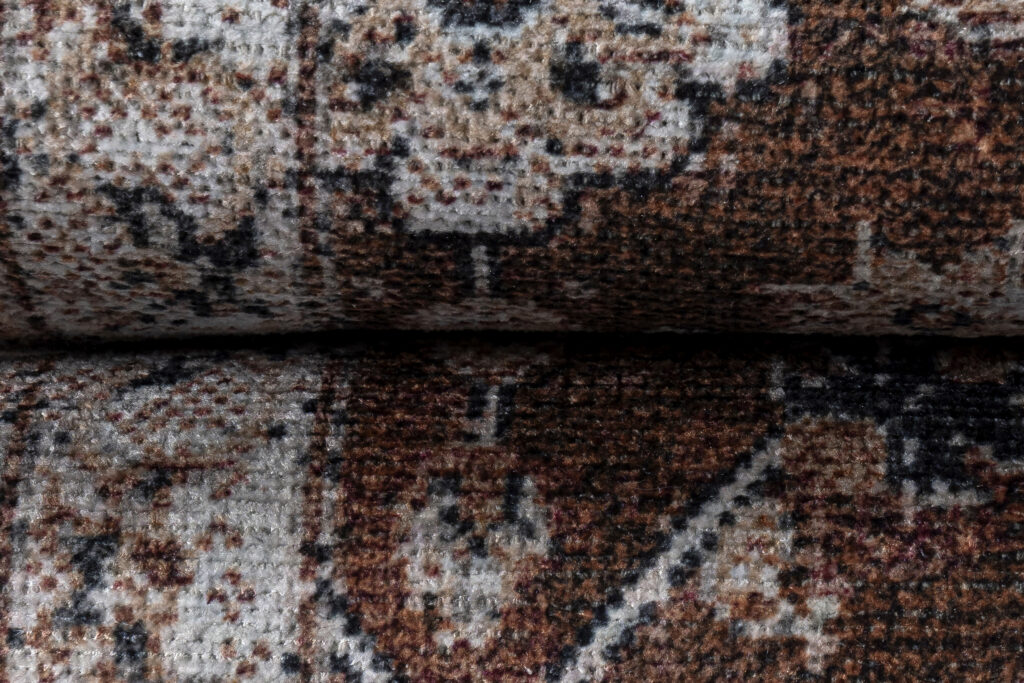 Dywan Ritz Brązowy Kwiatowe Ornamenty