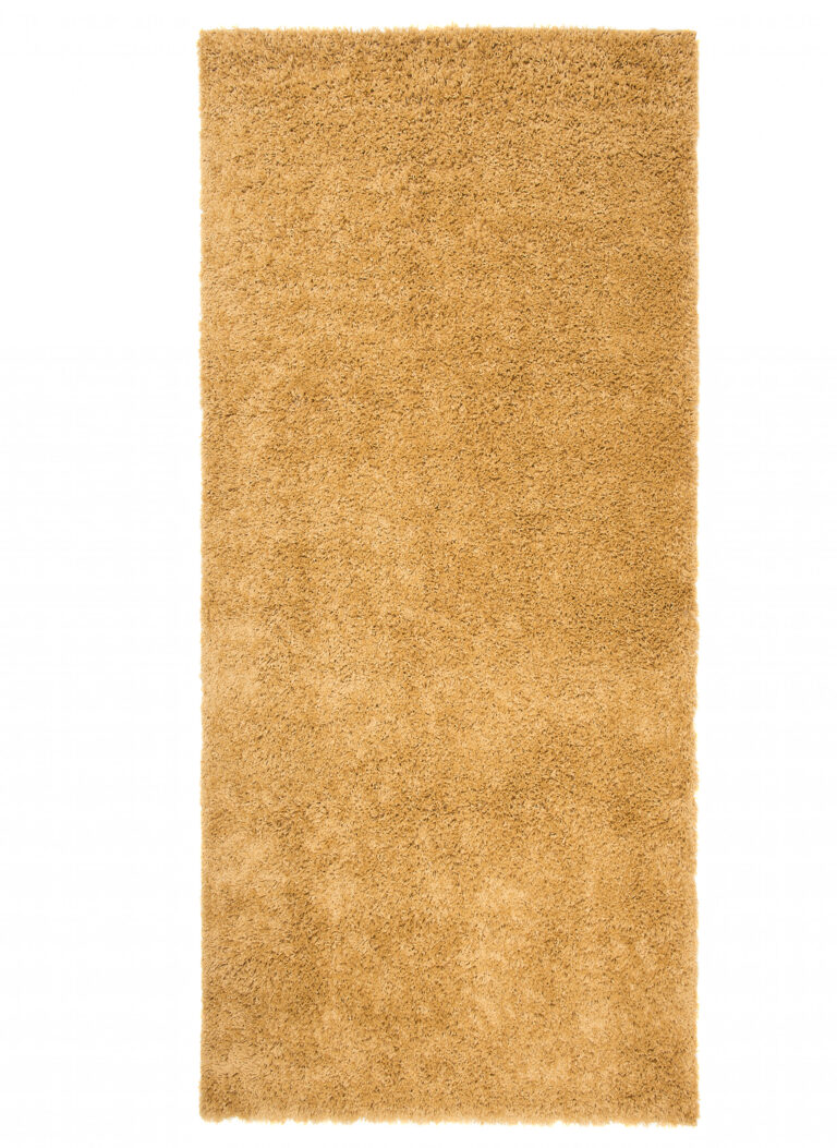 Chodnik Essence Shaggy Jednokolorowy Musztardowy