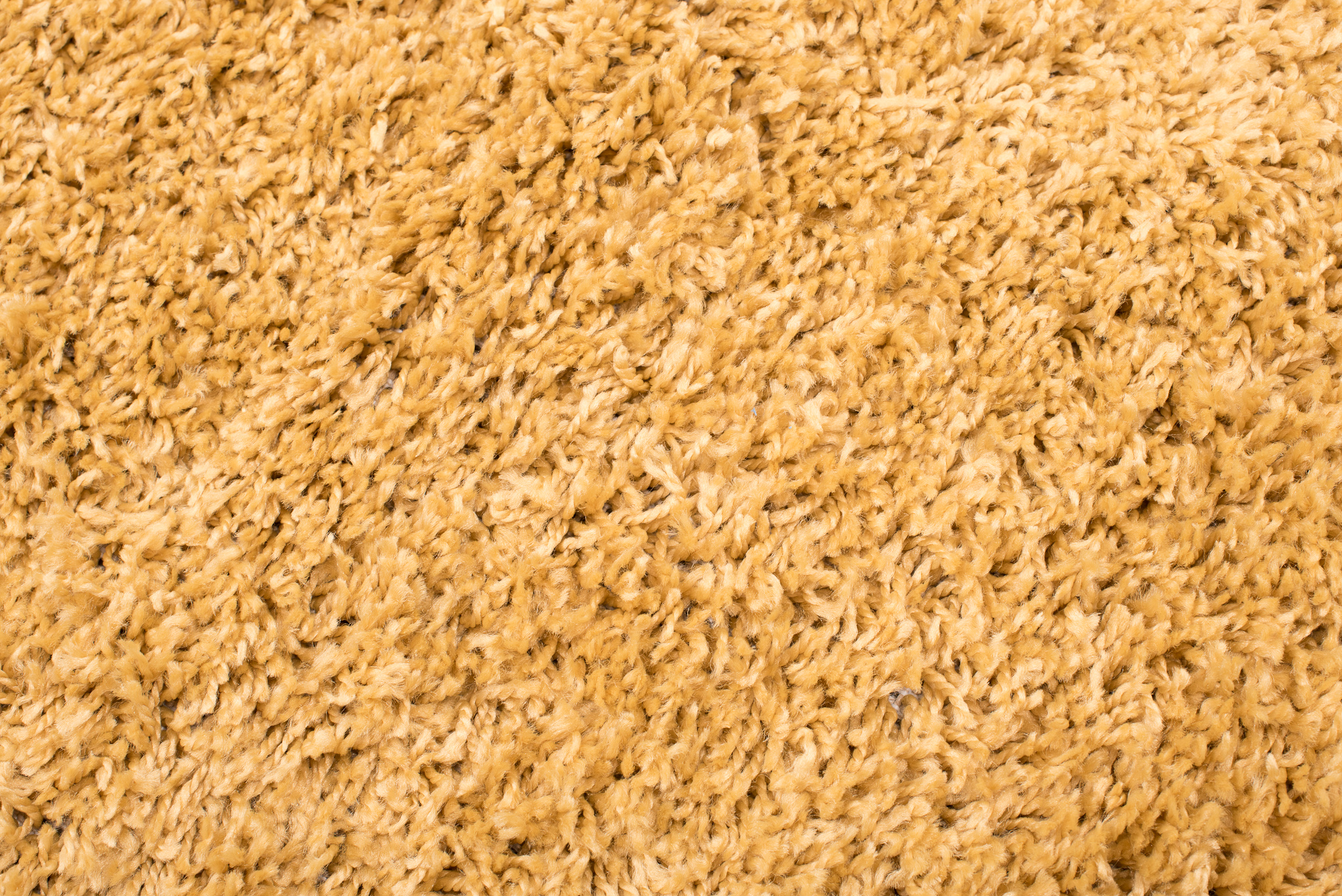 Chodnik Essence Shaggy Jednokolorowy Musztardowy