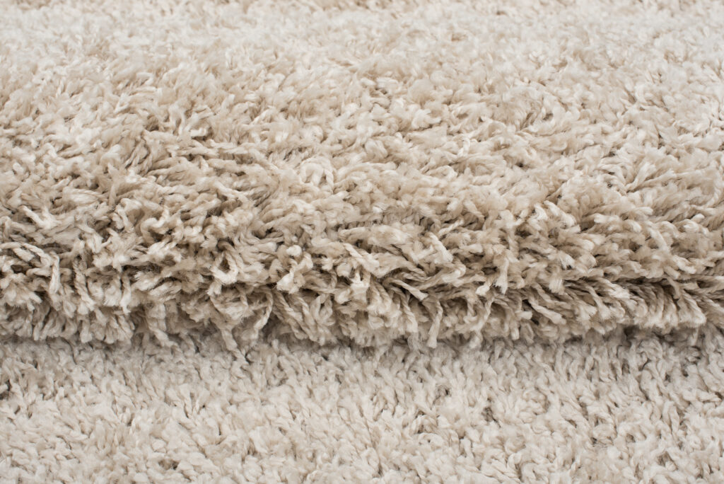Dywan Essence Kwadratowy Shaggy Ciemny Beżowy