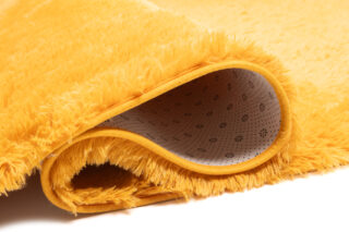 Dywan Silk Pomarańczowy Antypoślizgowy Shaggy