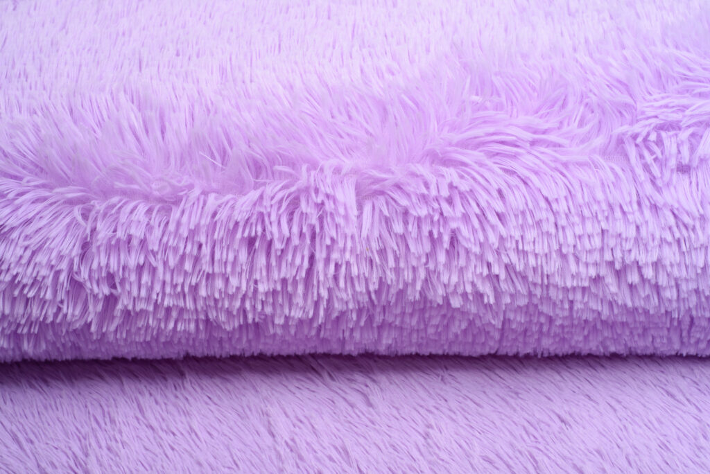 Dywan Silk Fioletowy Antypoślizgowy Shaggy