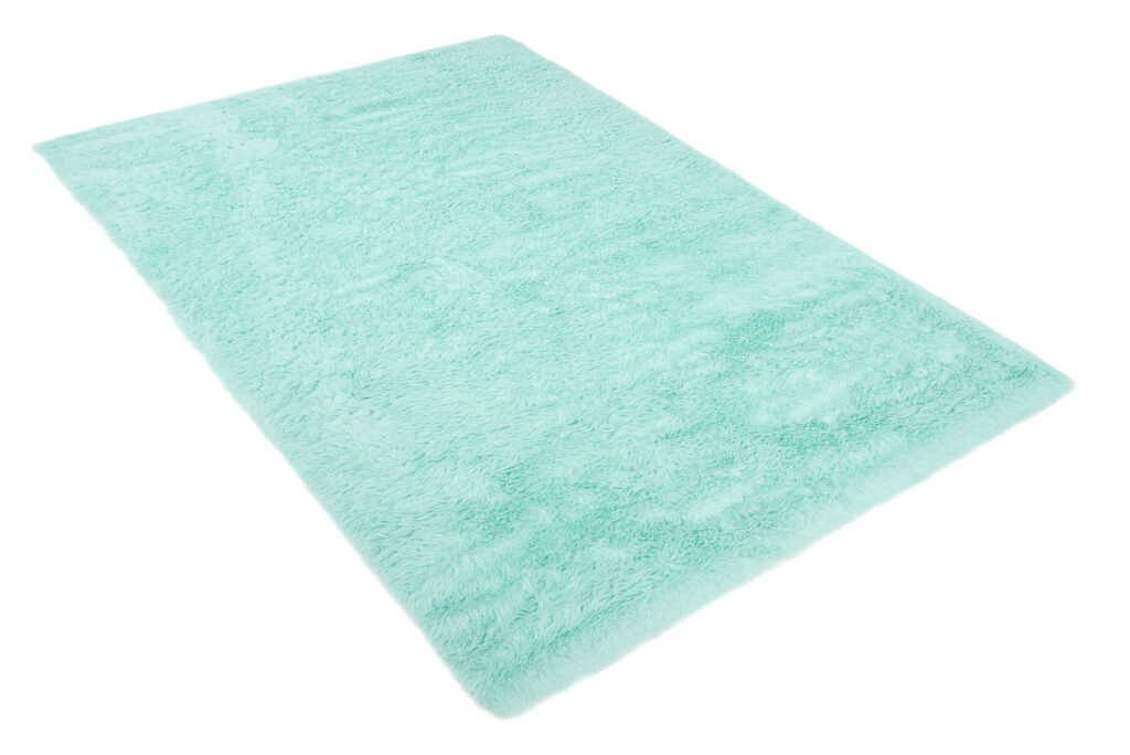Dywan Silk Miętowy Antypoślizgowy Shaggy