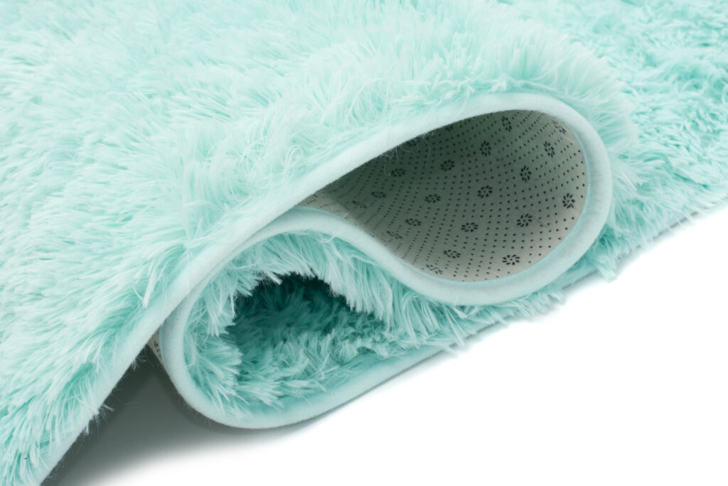 Dywan Silk Miętowy Antypoślizgowy Shaggy