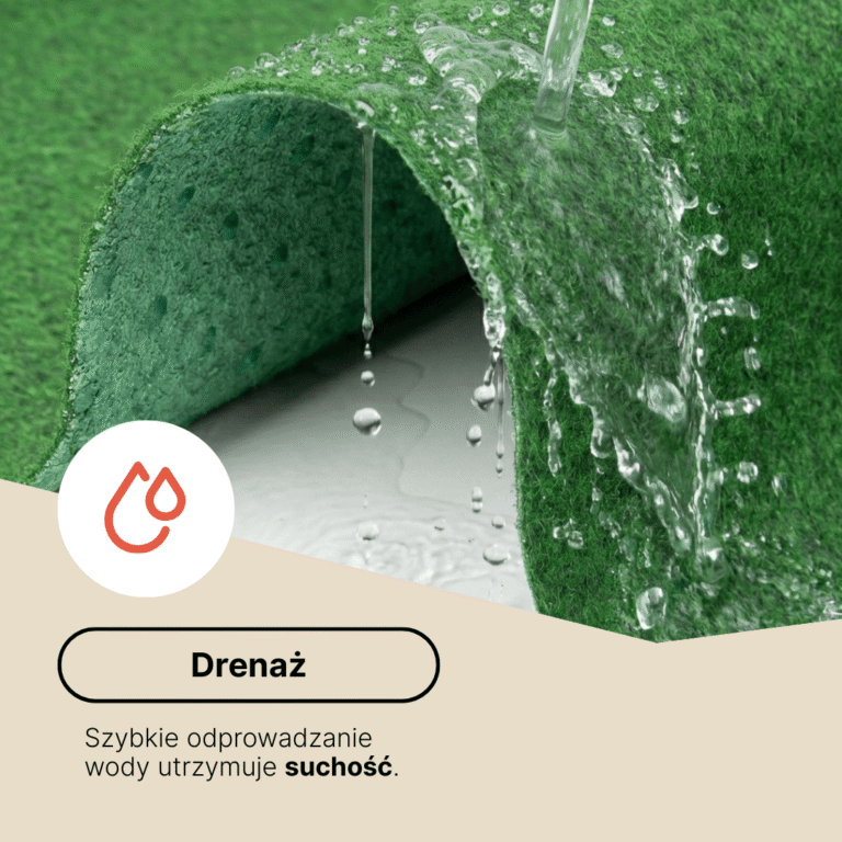 Sztuczna Trawa Pemba Zielona 4mm