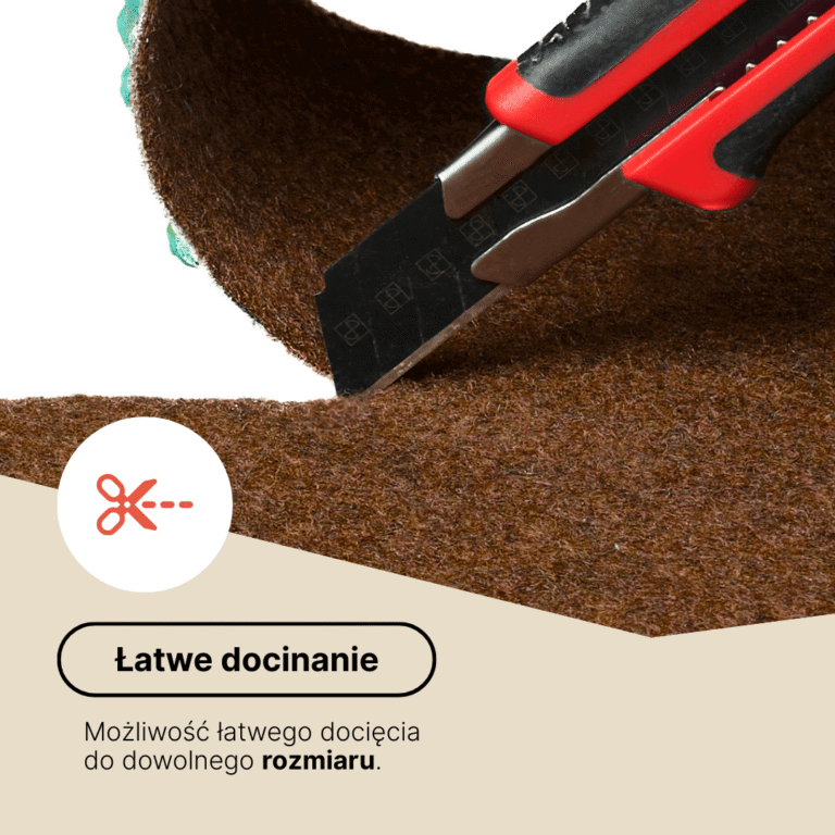 Sztuczna Trawa Pemba Brązowa 4mm