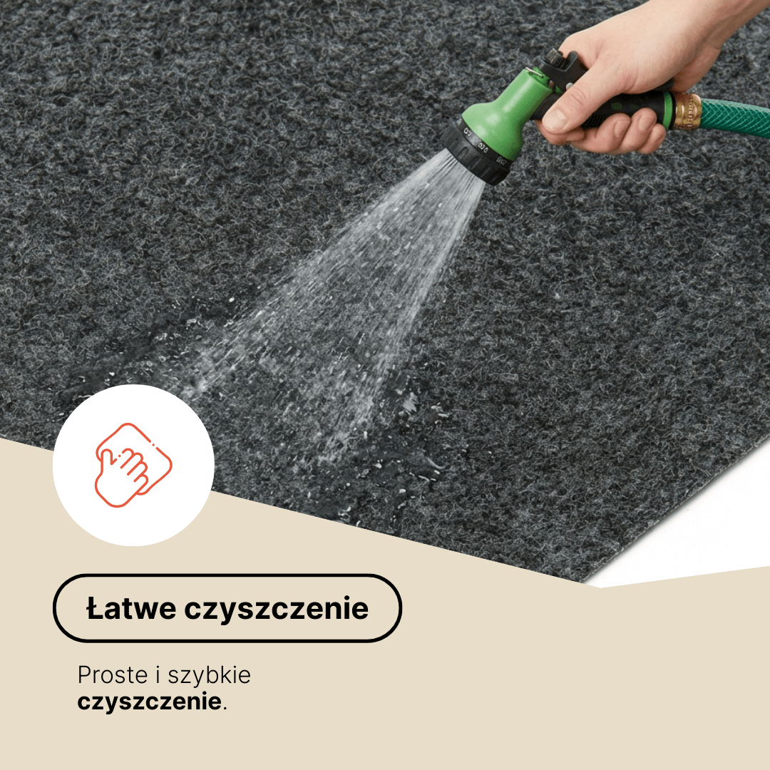 Sztuczna Trawa Pemba Szara 4mm